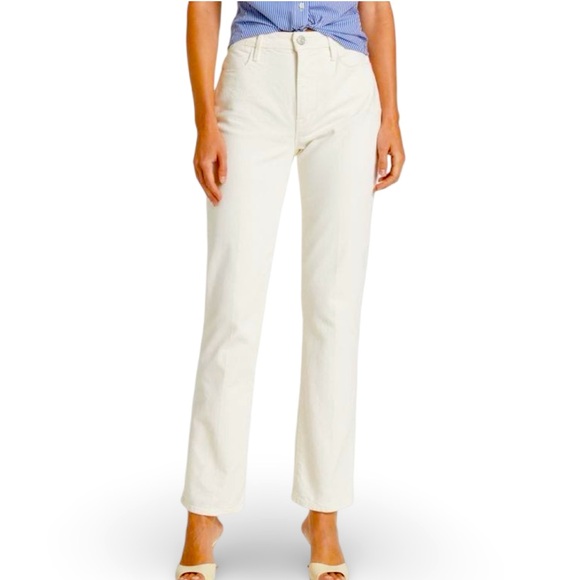 New Frame Le Super High Rise straight jean in au natural size 30 - Picture 2 of 14